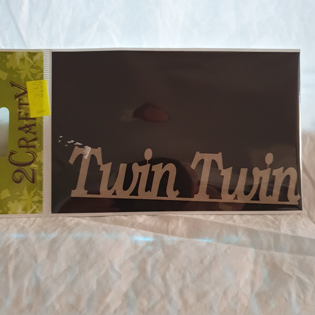 2CRAFTY  Chip Board - Twin Twin