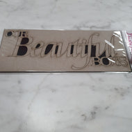 DUSTY ATTIC CHIPBOARD OUR BEAUTIFUL BOYS DA0120