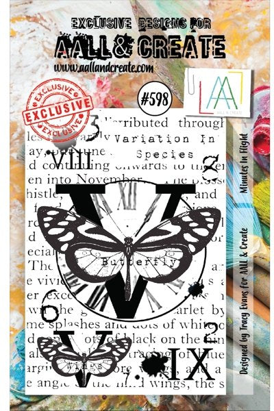 AALL & CREATE STAMP #598 Minutes in Flight