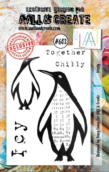 AALL & CREATE STAMP #603 Frosty