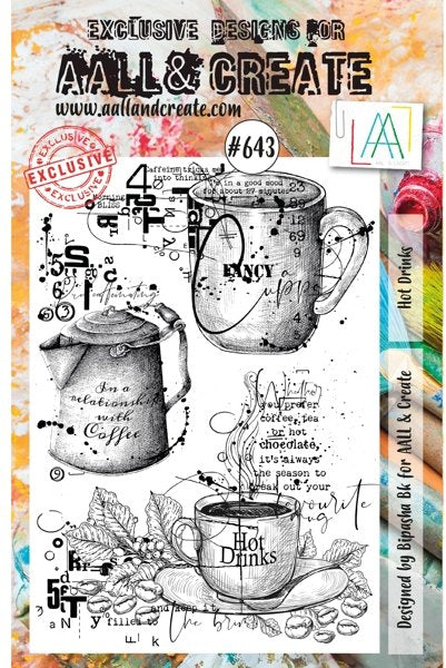 AALL & CREATE STAMP #643 Hot Drinks