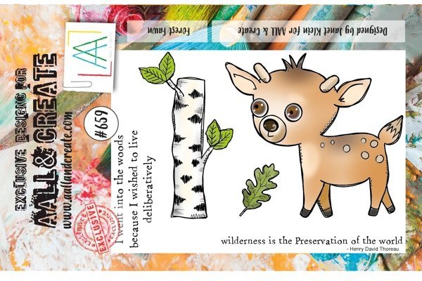AALL & CREATE STAMP #659 Forest Fawn