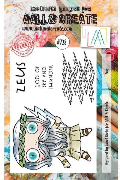 AALL & CREATE STAMP #728 ZEUS A7