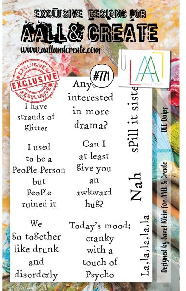 AALL & CREATE STAMP #771 Dee Quips A6