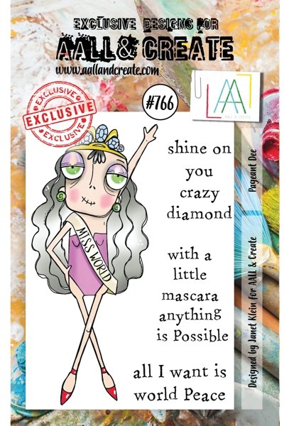 AALL & CREATE STAMP #766 Pageant Dee