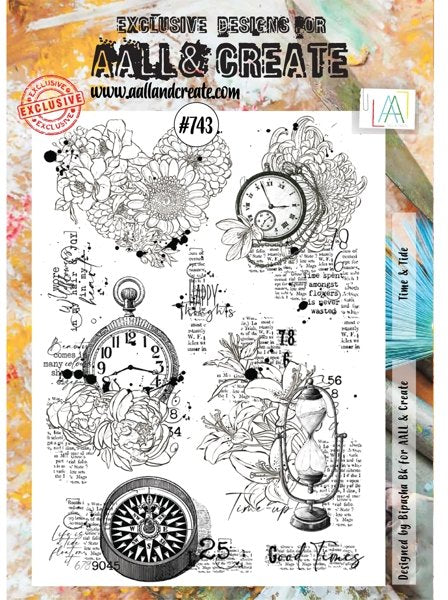 AALL & CREATE STAMP #743 Time and Tide  A4