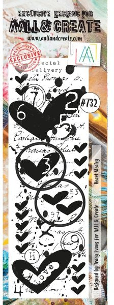 AALL & CREATE STAMP #732 Hearty Medley