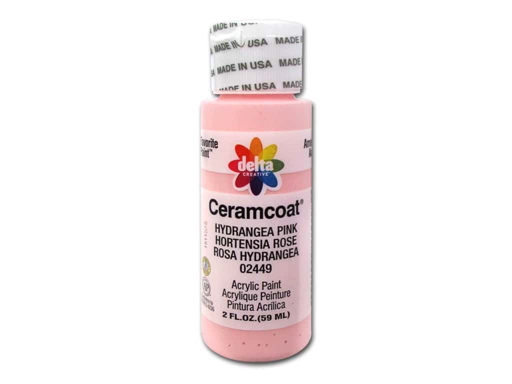 CERAMCOAT Acrylic Paint 59ml 2floz  - Hydrangea Pink