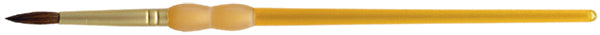 Paint Brush CC White Camel Hair Round #8 R9625  Soft Grip Crafters Choice
