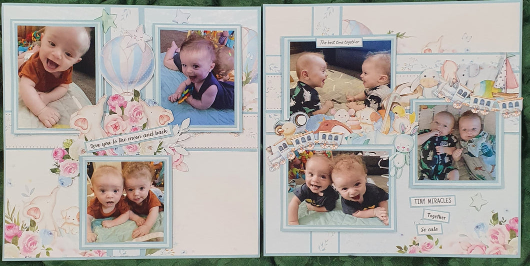 DOUBLE LAYOUT  kit by Carol  