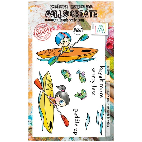 AALL & CREATE STAMP #657 Paddle Up