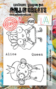 AALL & CREATE STAMP #500 Alice and Queen