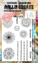 AALL & CREATE STAMP #523 Flower Pops