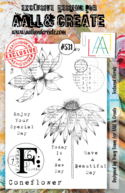 AALL & CREATE STAMP #531 Textured Florals