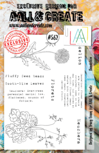 AALL & CREATE STAMP A5 #562 Dandelion