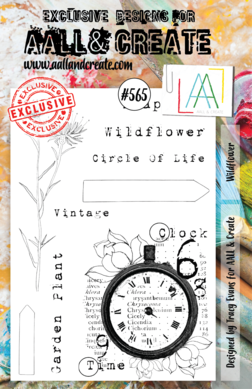 AALL & CREATE STAMP A5 #565 Wildflower