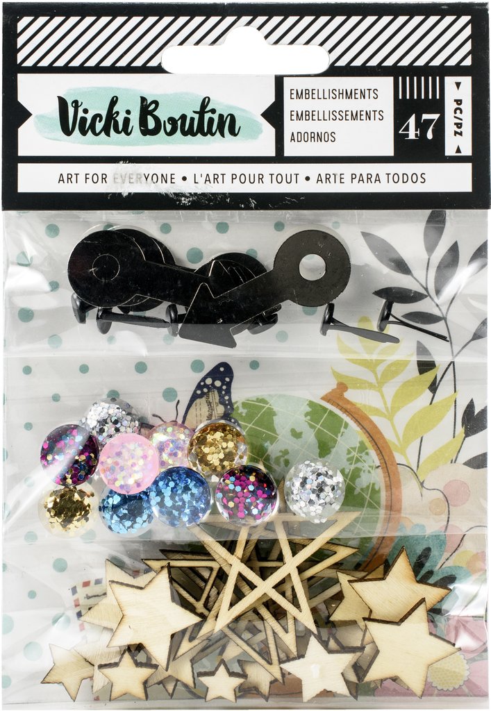 Vicki Boutin Story Teller - Art For Everyone - Embellishments