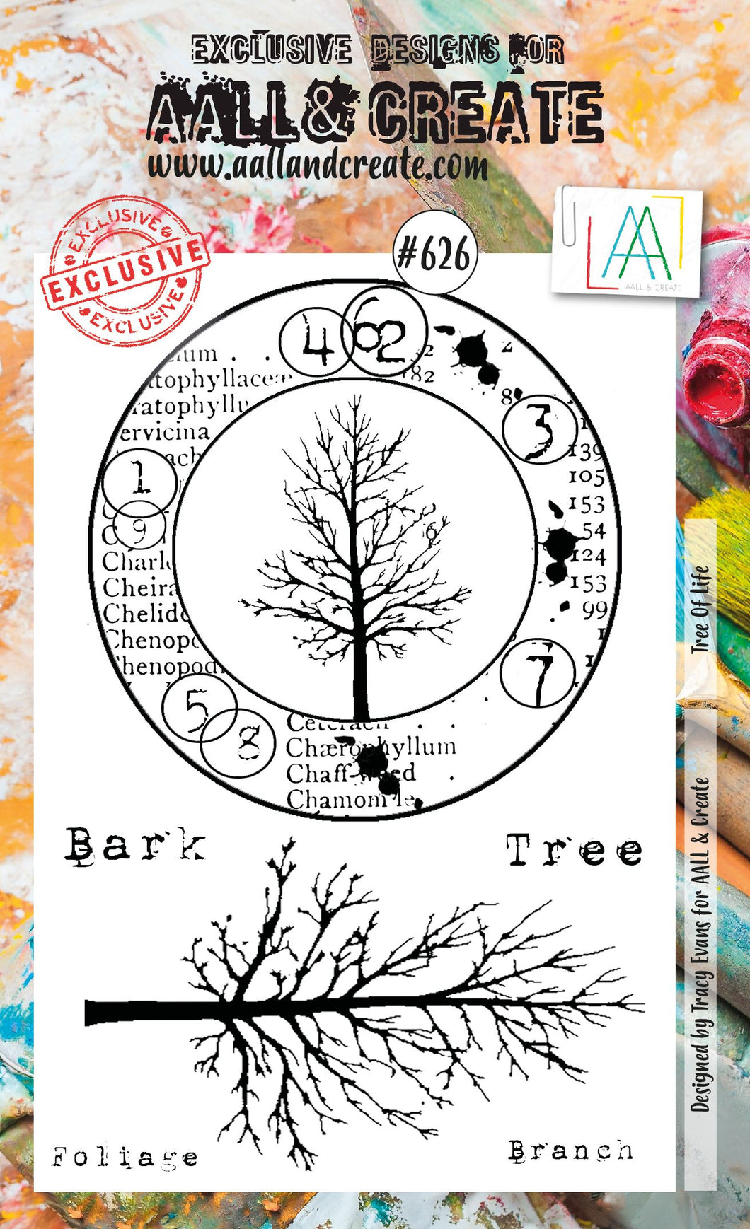 AALL & CREATE STAMP #626 Tree of Life