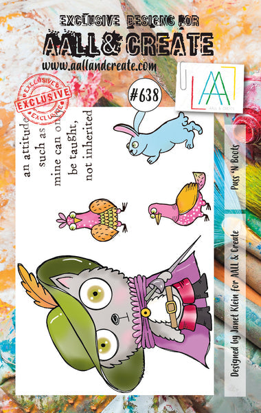 AALL & CREATE STAMP #638 Puss n Boots