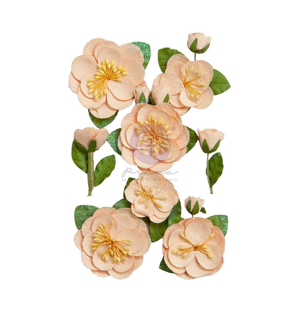 Prima Flowers -  Peach Tea 8pc [172]