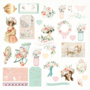 PRIMA Ephemera - Peach Tea  29pc 997557