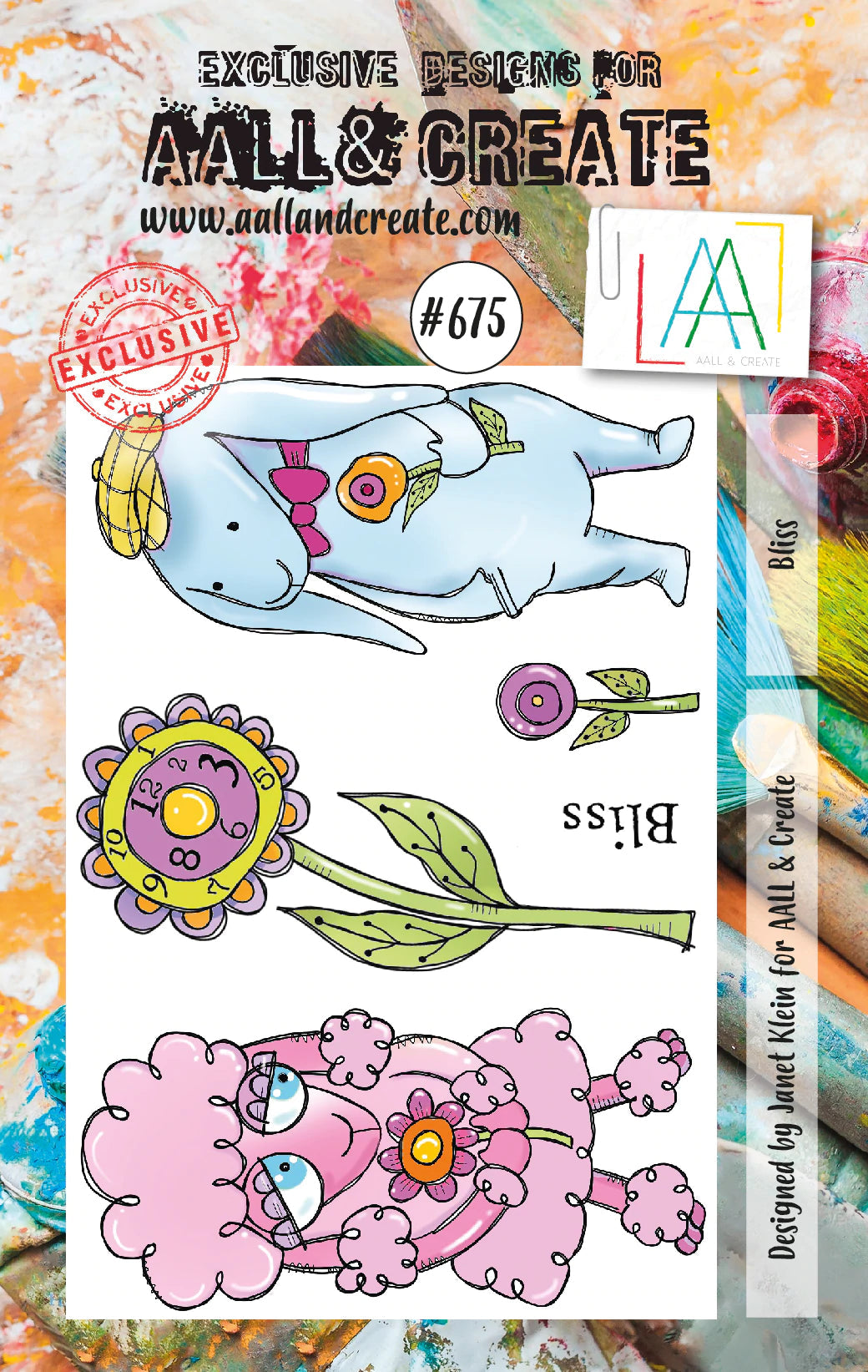 AALL & CREATE STAMP #675 Bliss