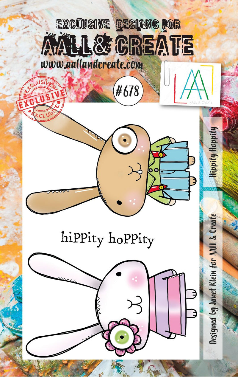 AALL & CREATE STAMP #678 Hippity Hoppity