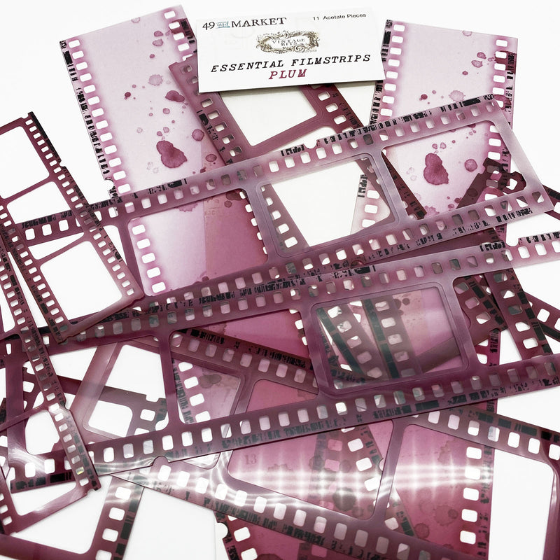 49 & Market  Essential Filmstrips - PLUM 11pc  VB-37742