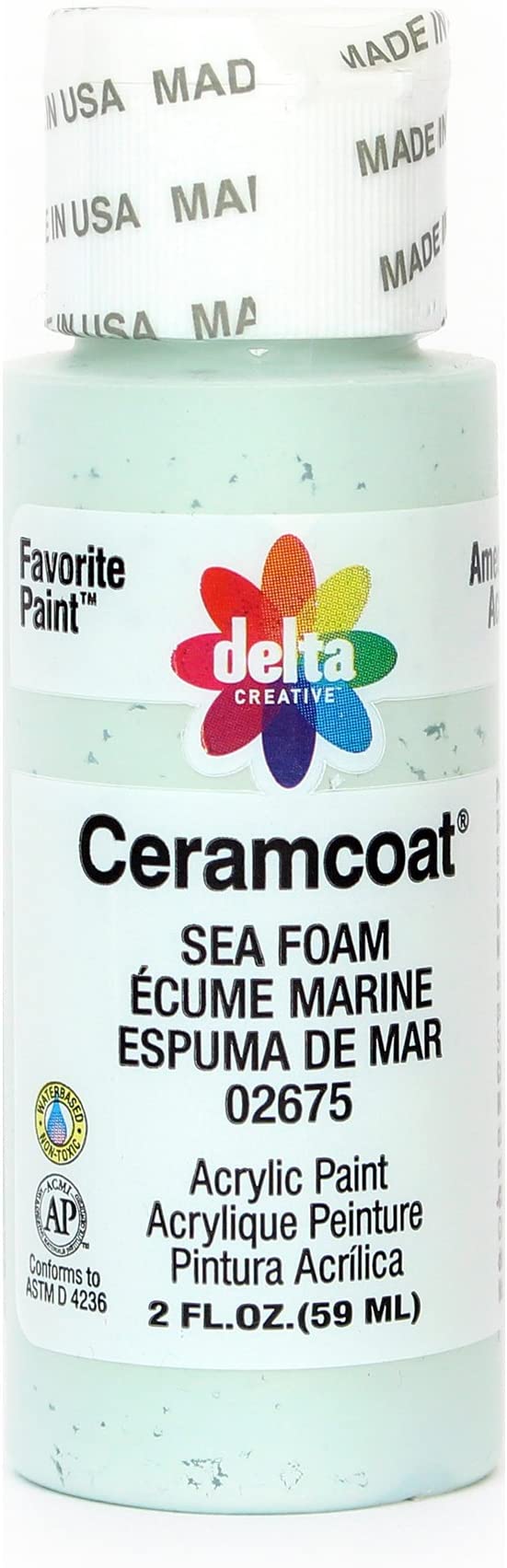 CERAMCOAT Acrylic Paint 59ml 2floz  - Sea Foam