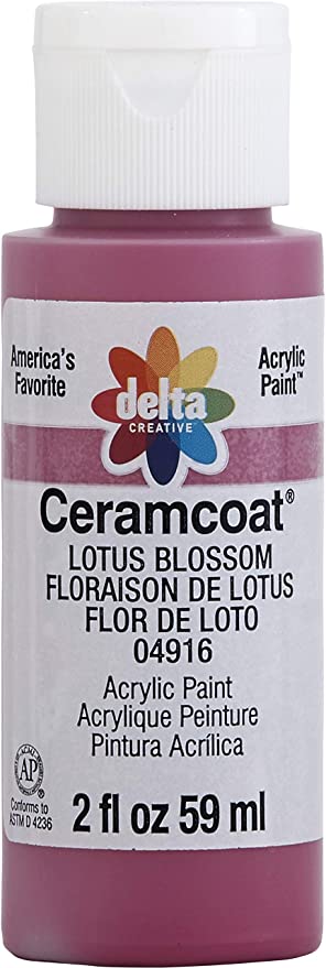 CERAMCOAT Acrylic Paint 59ml 2floz  - LOTUS BLOSSOM