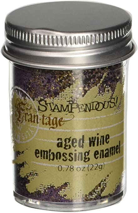 STAMPENDOUS Frantage Embossing Enamel - Aged Wine