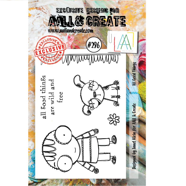 #296 AALL & CREATE STAMP  All Good Things A7