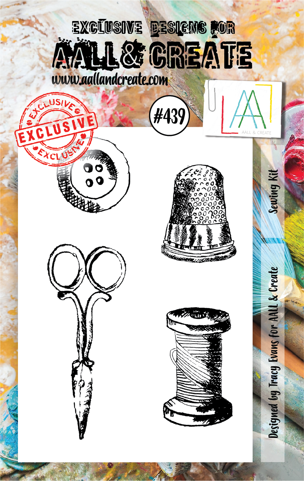 AALL & CREATE STAMP #439 Sewing