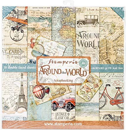 STAMPERIA - Around The World paper pack