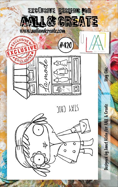 AALL & CREATE STAMP #420 Stay Chic