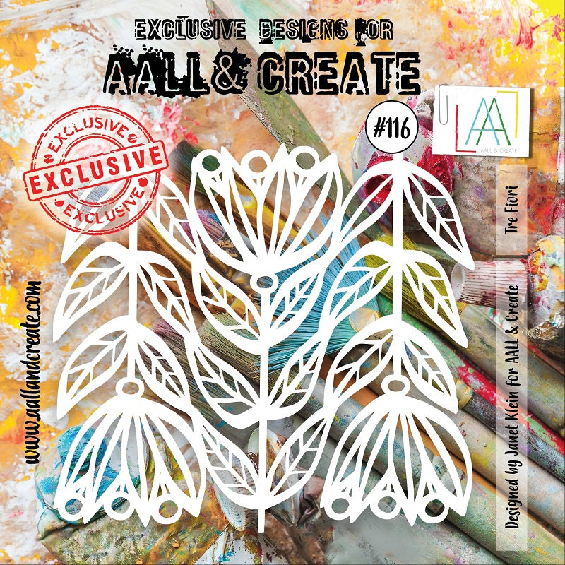 AALL & CREATE STENCIL #116