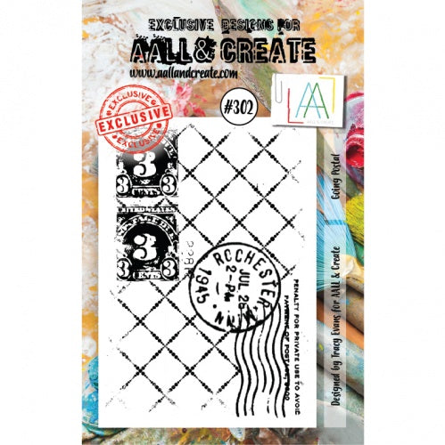 #302 AALL & CREATE STAMP  Going Postal A7