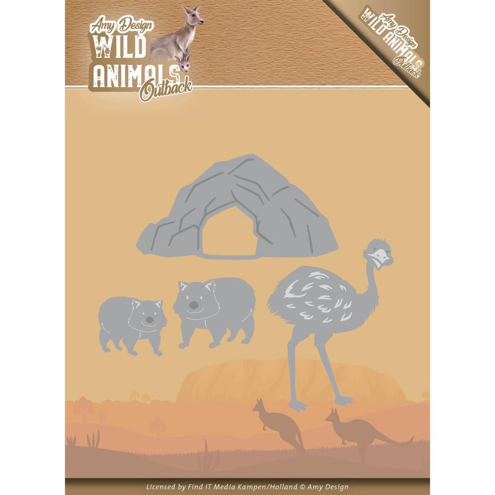 Amy Design Wild Animals Outback - Die  Emu and Wombat