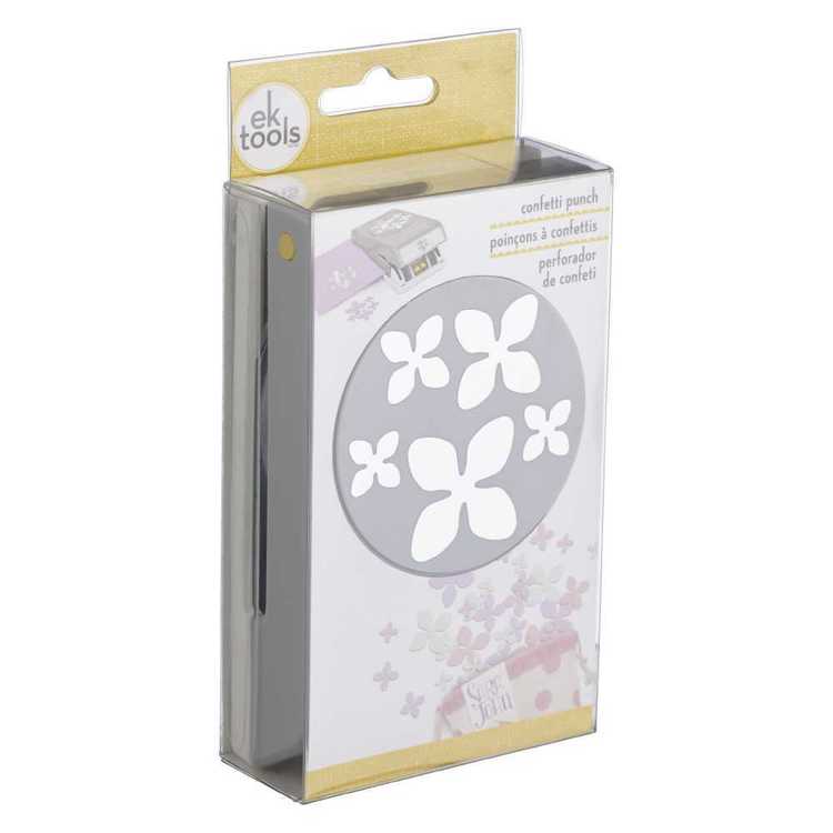 EK Tools LARGE Punch " Confetti Hydrangea " The Scrapbooker's