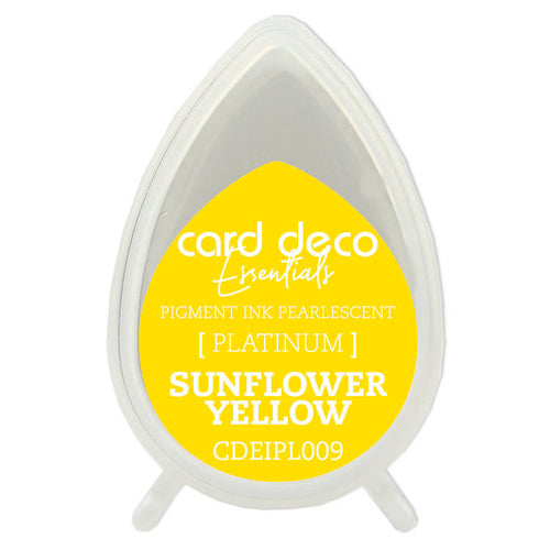 COUTURE CREATIONS CARD DECO Essentials  - Pigment Ink Pearlescent Platinum Sunflower Yellow PL009
