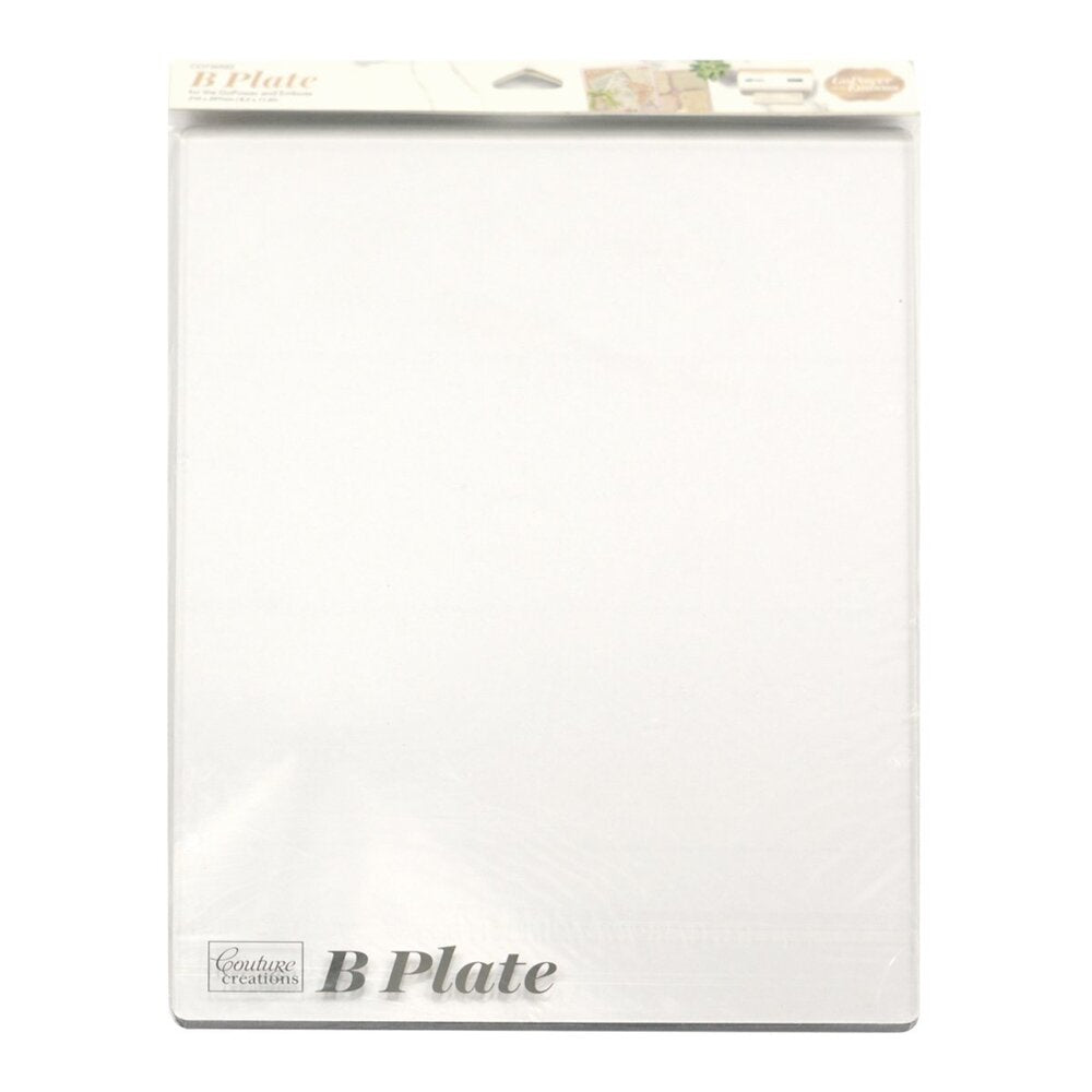 Couture Creations - Go Power and emboss die cutting plate B