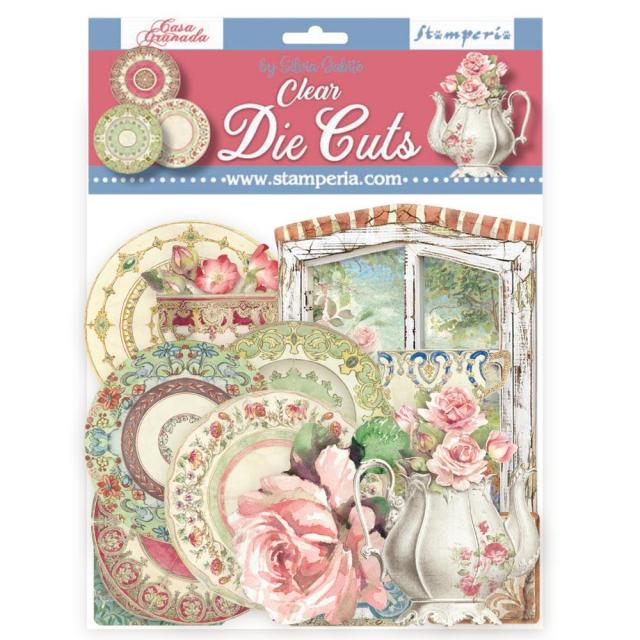 STAMPERIA Clear Die Cuts - DFLCP22 CASA GRANADA