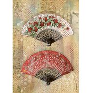 STAMPERIA  A4 Rice Paper Lady -   DFSA4632