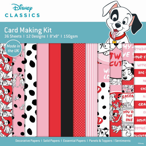 Disney Classics Card Making Kit - 101 Dalmatians DYP0017