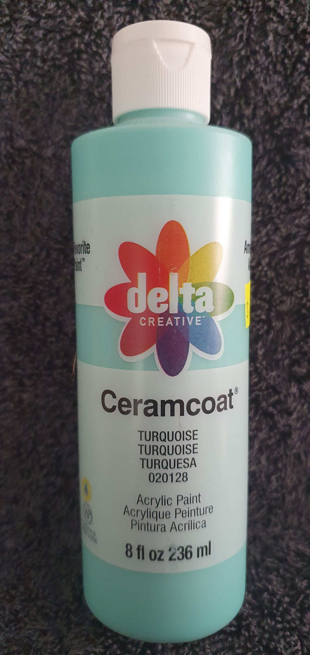 CERAMCOAT Acrylic Paint - Turquoise 236ml