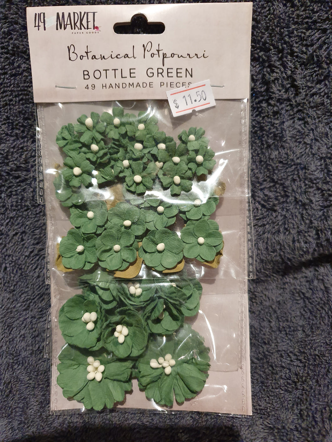 49 and MARKET Botanical Potpourri - Bottle Green