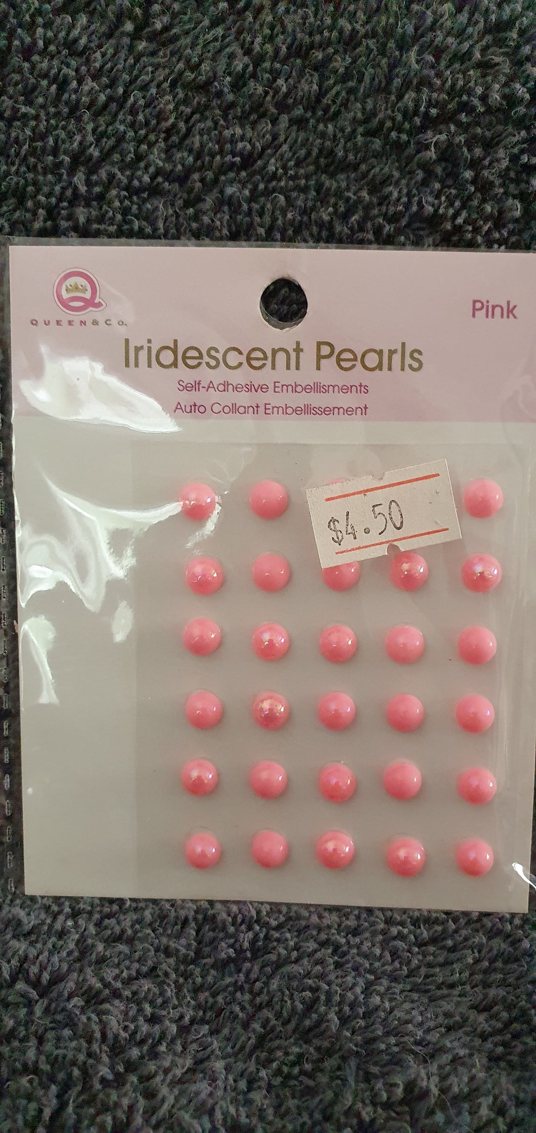 Iridescent Pearls - Pink  QUEEN and CO.