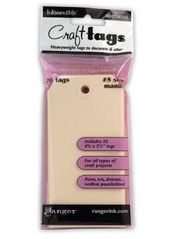 RANGER Craft Tags - # 5 size 20pc