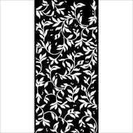 STAMPERIA STENCIL WELCOME HOME LEAF PATTERN  KSTDL75 12 X 25CM