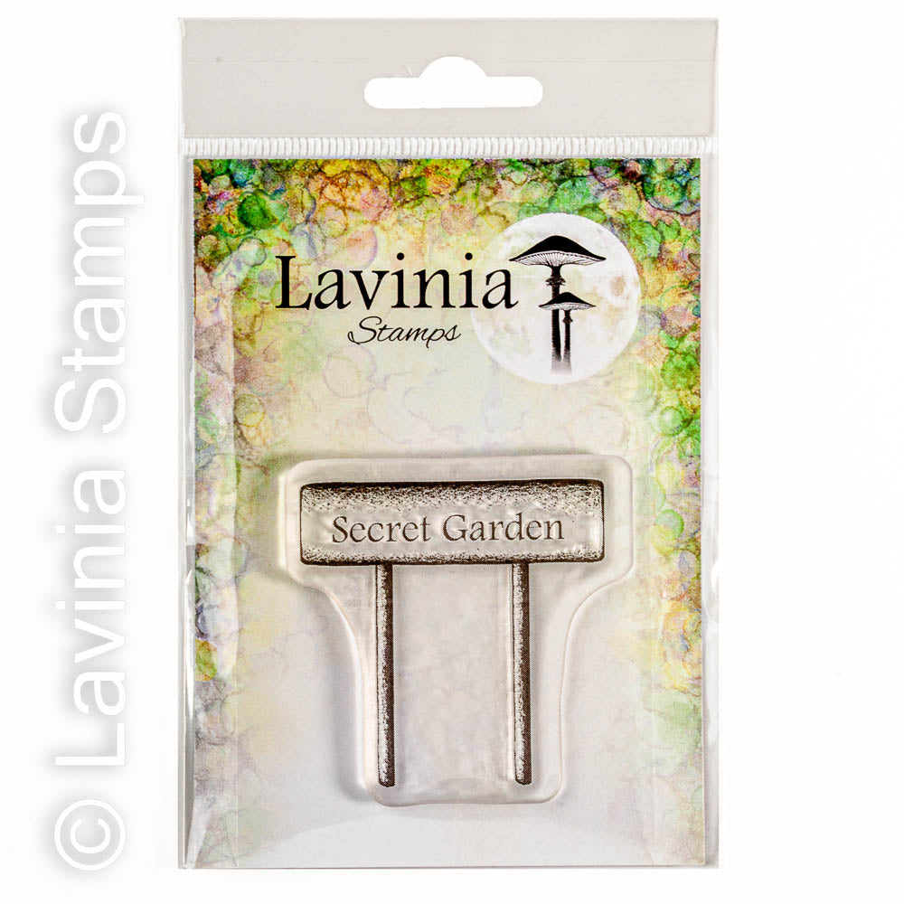 Lavinia Stamps - SECRET GARDEN SIGN - LAV746